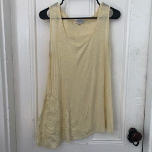 Yellow tank top